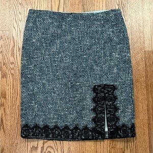 Laundry by Shelli Segal Tweed Pencil Skirt - Size 10 - NWT
